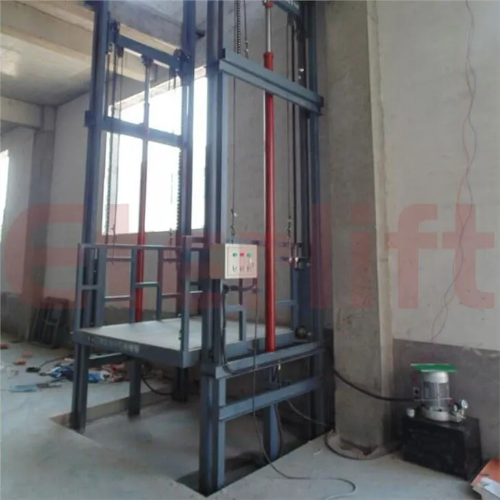 3m Qhov Siab Me Ntsis Elevators Nqa Cargo