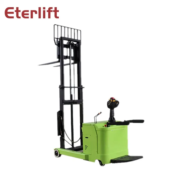 Hluav Taws Xob Pallet Stacker Walkie Stackers