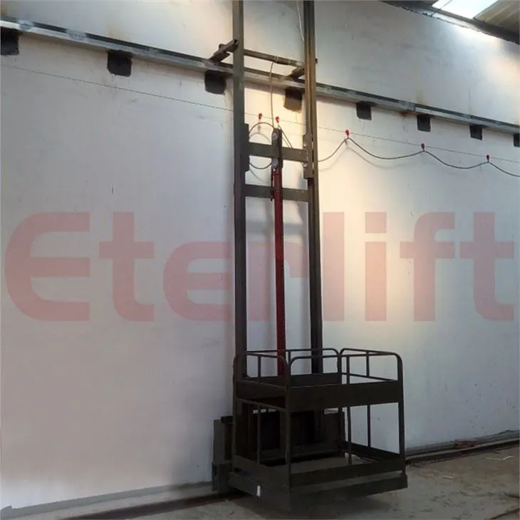 Guide Rail Freight Elevator For Warehouse