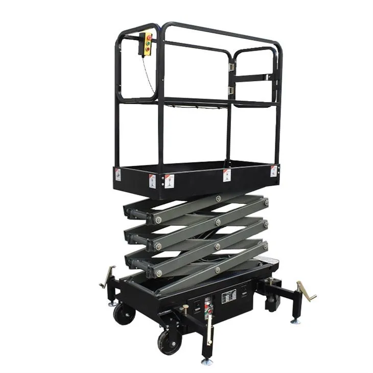 Semi Electric Mini Scissor Lift Table