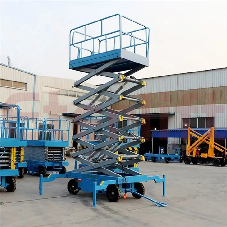 Semi Electric Scissor Lifting Platforms