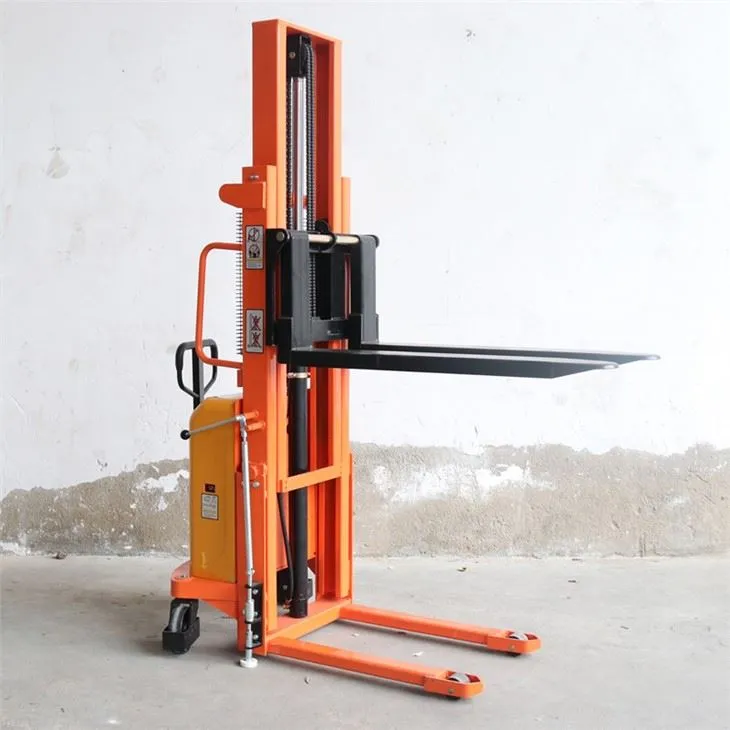 Semi Electric Stacker Fork Lift 2.5 Meter