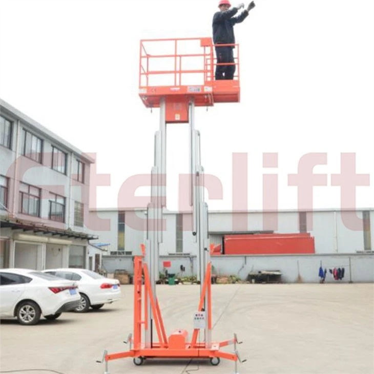 Dual Mast Lift Platform