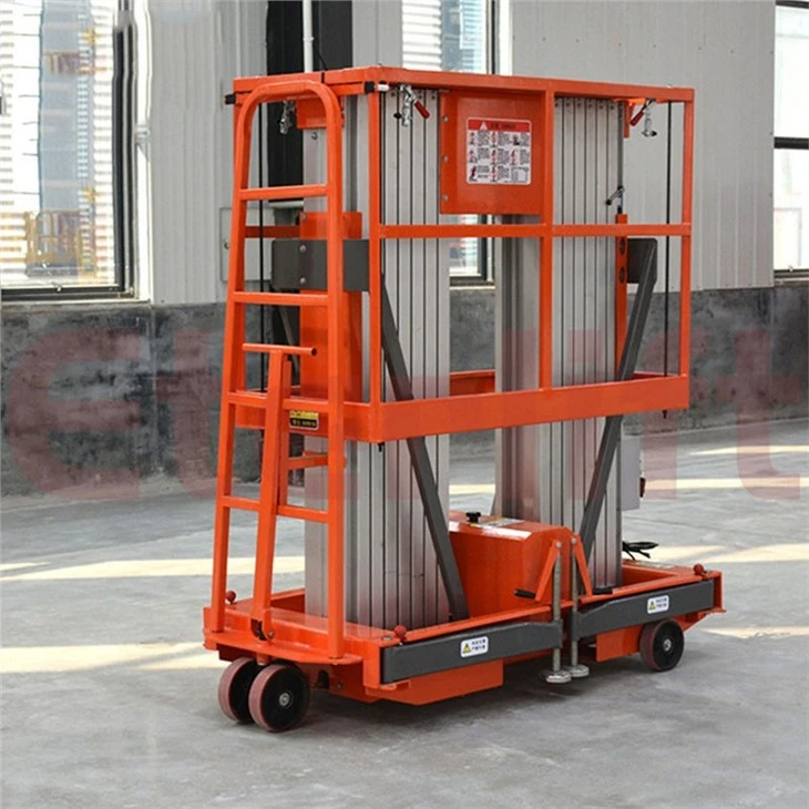 Dual Mast Lift Platform