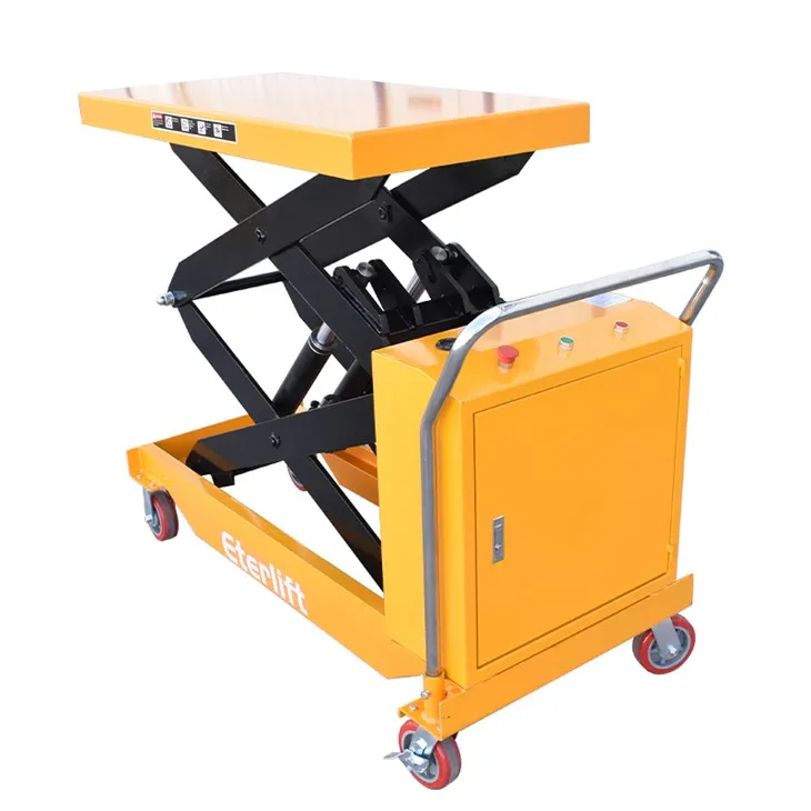 Electric Mobile Scissor Lift Trolley