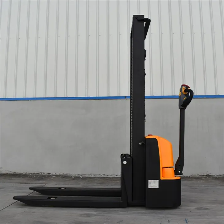Hluav taws xob Pallet Stacker Lift Truck