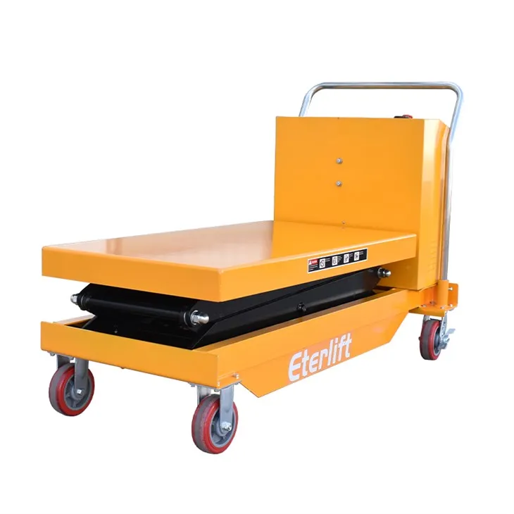 Electric Scissor Lift Table Cart