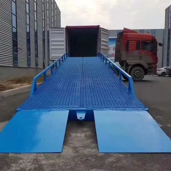 Mobile Dock Leveler Rau Thawv Loading