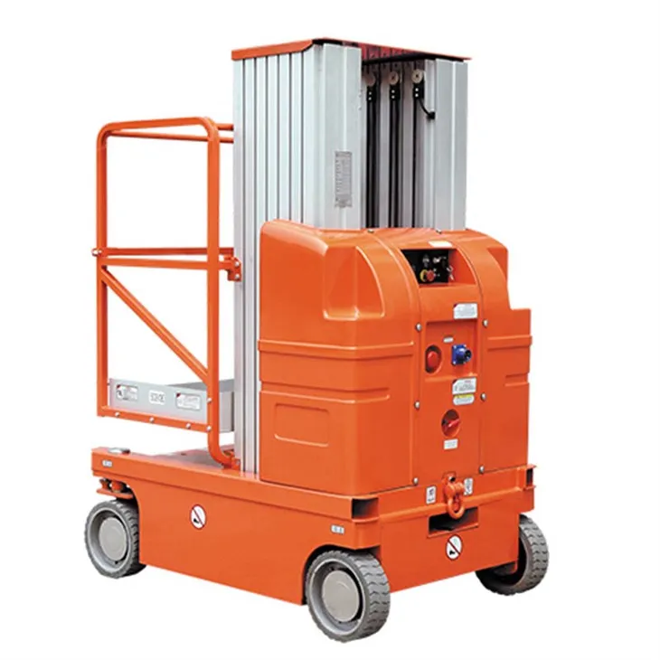 Tus kheej -Ntaus Ntiv Mast Lift