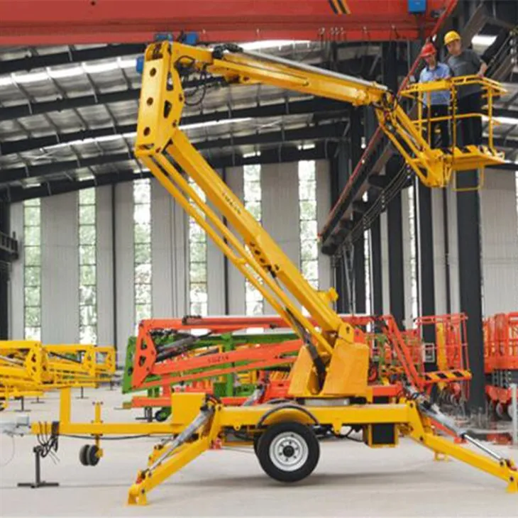 Towable Articulating Boom Lifts